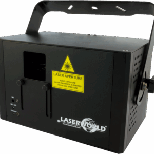 Laserworld CS-1000RGB MKII – 1 W RGB-Showlaser mit ILDA, DMX & Sound-to-Light für professionelle Lichtshows | 25 € Miete / Einsatztag