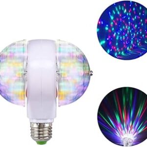 Eboxer E27 RGB LED Disco Effektlampe mit Doppelrotor | 5 € Miete / Einsatz-Tag