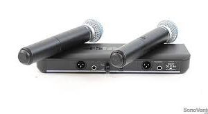 Das Shure BLX288/B58   |  40 € Miete / Einsatz-Tag