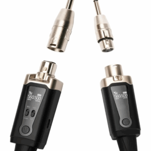 STRICH M2 – UHF Drahtloses Audio-System mit XLR-Sender &amp Empfänger   |  8€ Miete / Einsatz-Tag
