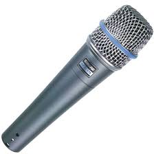 Shure Beta 57A – Dynamisches Mikrofon für Instrumente und Gesang | 8 € Miete / Einsatz-Tag
