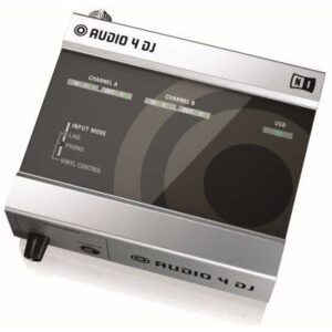 Traktor Scratch A4 – 4-Kanal-Audiointerface für DVS und Timecode-Systeme | 20 € Miete / Einsatz-Tag