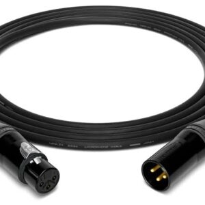 0,5m XLR Kabel – Audiokabel | 1,00 € Miete / Einsatz-Tag