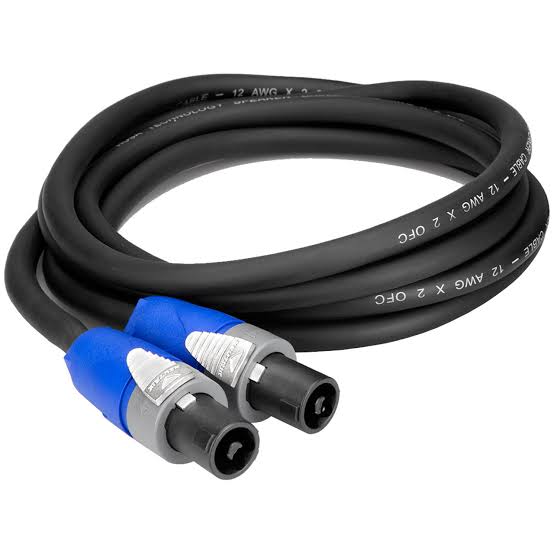 0,5 m Speakon Lautsprecherkabel – 4x2,5mm² | 1 € Miete / Einsatz-Tag